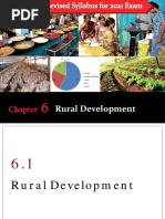 0 - DEY's IED Ch-6 Rural Development PPTs As Per Revised Syllabus (Teaching Made Easier PPTS)