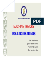 Machine Theory Machine Theory Machine Theory Machine Theory: Rolling Bearings