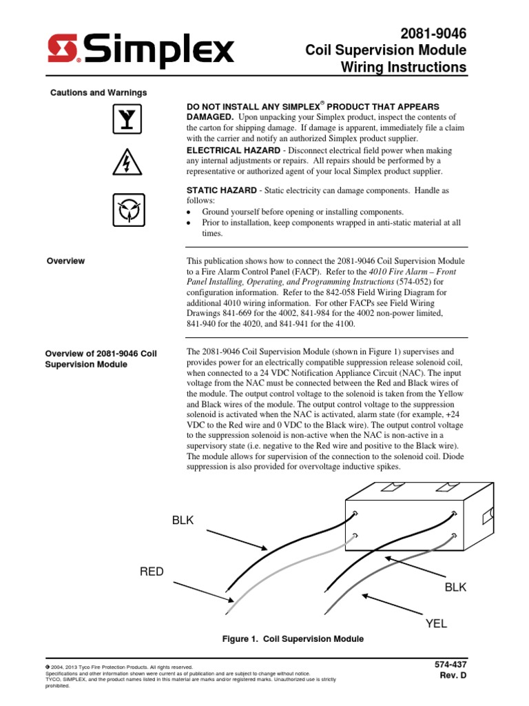 2081-9046 Coil Module Wiring Guide | PDF | Electrical Wiring | Fuse ...