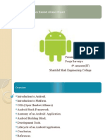 Android:An Open Handset Alliance Project
