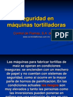 Seguridad Maquinas Tortilladoras