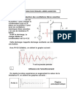 Revision Circuit RLC Libre Amorti Et LC Libre Non Amorti