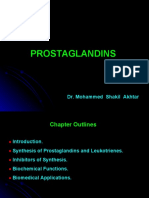 Prostaglandins: Dr. Mohammed Shakil Akhtar