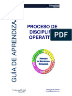 GUÍA DE APRENDIZAJE PROCESO DE DISCIPLINA OPERATIVA. Aprendizaje sin fronteras