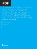 A Review of Aerodynamic Flow Models, Solution Methods and Solvers - and Their Applicability To Aircraft Conceptual Design