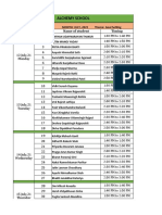 8 C PTM Schedule July Month