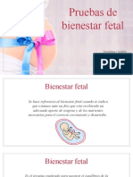 Pruebas de bienestar fetal: métodos clínicos, biofísicos y bioquímicos