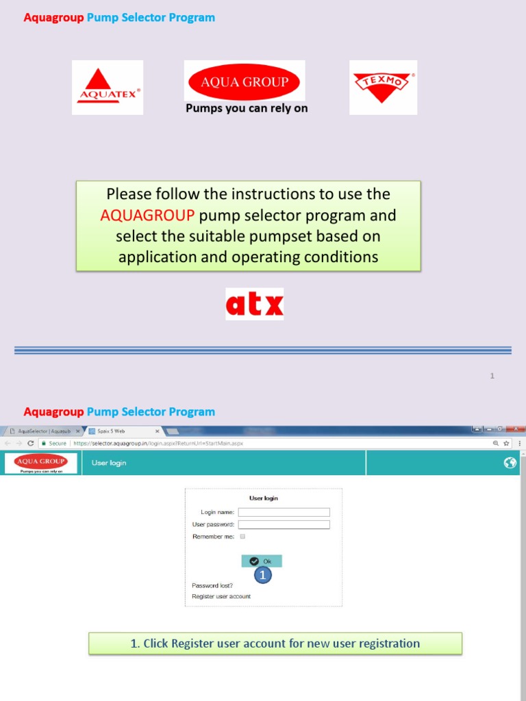 Texmo Pumps PDF Pump Login