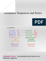 Arithmetic Sequences Part 1