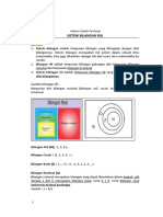 Kuliah (1) Sistem Bilangan Riil Dan Himpunan