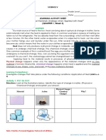 Changes Materials Undergo Heat