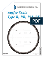 Buf Fer Seals T Ype R, RB, RM, RS