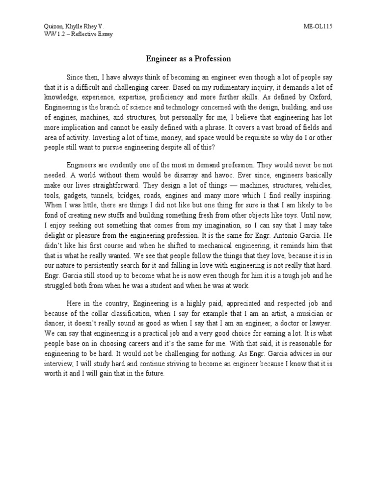 Pursuing a Career in Engineering | PDF | Engineering | Engineer