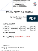 CLASE 4 MATRIZ ADJUNTA algebra lineal PDF
