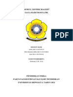 Modul Kelompok 9 Gaya Elektrostatika (Listrik Magnet)