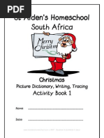 Download Christmas Picture Activity Dictionary Donnette Davis St Aidens Homeschool by Donnette Davis SN524164 doc pdf
