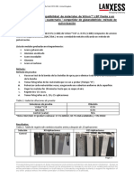 Virkon LSP vs. QACGlut - Compatibilidad - Spray Test - Español