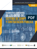 Diagnóstico subregional de datos de compras públicas