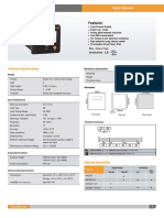 Dong Ho Volt Hien Thi So Selec Dong MV2307 - Datasheet 25042015045021