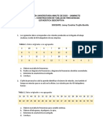 Construcción de tablas de frecuencias y análisis de datos de retrasos laborales