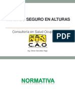 Trabajo seguro en alturas - Consultoría en Salud Ocupacional