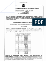 Decreto Salario 2011 2277