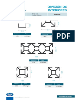 Divisiones de Interiores