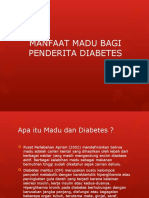 Manfaat Madu Bagi Penderita Diabetes