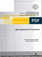 Inspección Técnica de Obra 6 - 14 Municipalidad de Pumanque Construcción Casetas Sanitarias en Nilahue Cornejo - Diciembre 2014