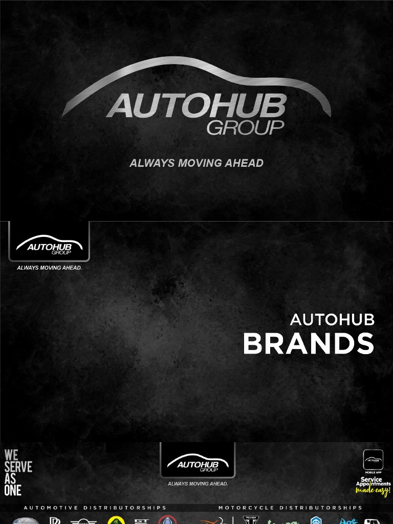 Autohub Group Updated Brand Wall 08092021 Final PDF Motor Vehicle Manufacturers