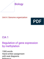 UNIT IV-Genome Organization