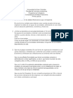 Consolidación de estados financieros para grupos económicos