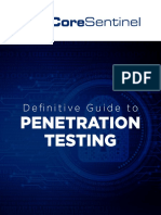 Definitive Guide To Penetration Testing