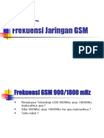 Slide X Frekuensi GSM