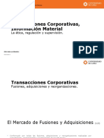 Transacciones Corporativas