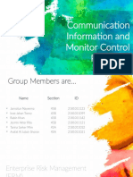 Group project communication document