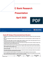 HDFC Bank Research Presentation April 2020