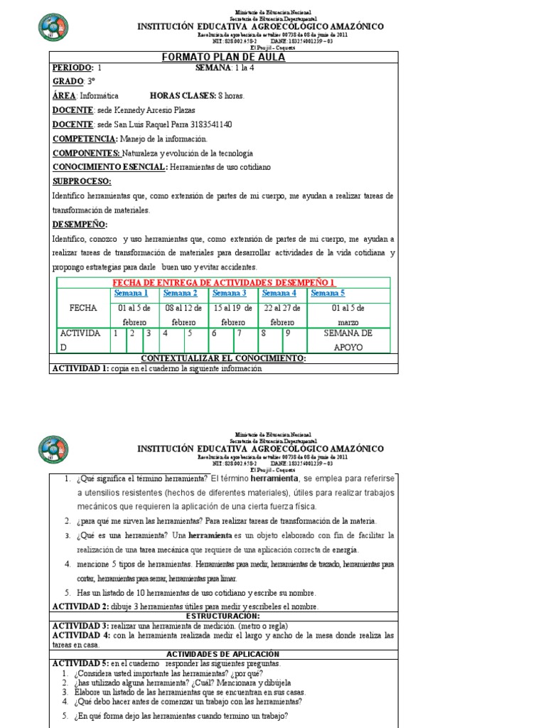 Cartilla Guia Informatica 3 | PDF | Herramientas | Hardware de la ...