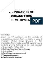 Chapter - 4 Foundations of Organization Development