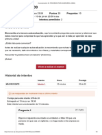 Autoevaluación 03 - Procesos para Ingenieria (19003)