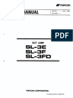 Topcon sl-3f Repair Manual