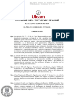Ejemplo Uleam 004 Reglamento Regimen Academico Interno