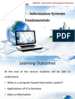 2021 - Lecture 02 - Information Systems Fundamentals