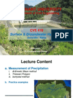 Covenant University: Surface & Groundwater Hydrology