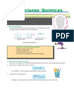 ¿Qué Son Las Reacciones Químicas?