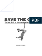 Save The Cat!: The Last Book On Screenwriting You'll Ever Need