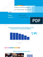 Citizen Activism As A Tool For Increased Membership of Trade Unions: The Case of Ghana