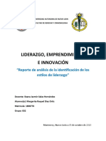 Reporte de Análisis de La Identificación de Los Estilos de Liderazgo.