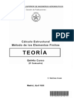 Cálculo Estructural. Método de Los Elementos Finitos (1998, ETSIA - [Publicaciones ETSI Aeronáuticos] C. Martínez Arnaiz