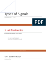 LESSON - 3 - Types of Signals